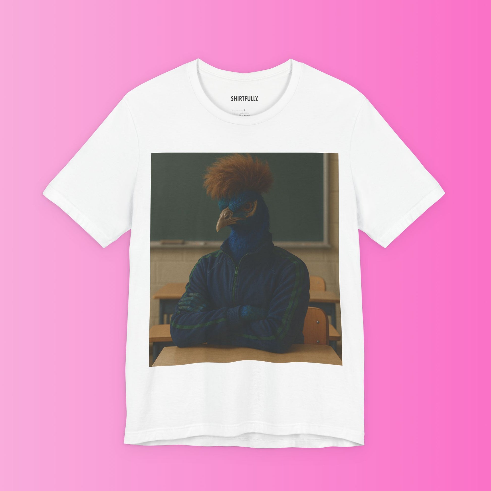 Furious Peacock Tee