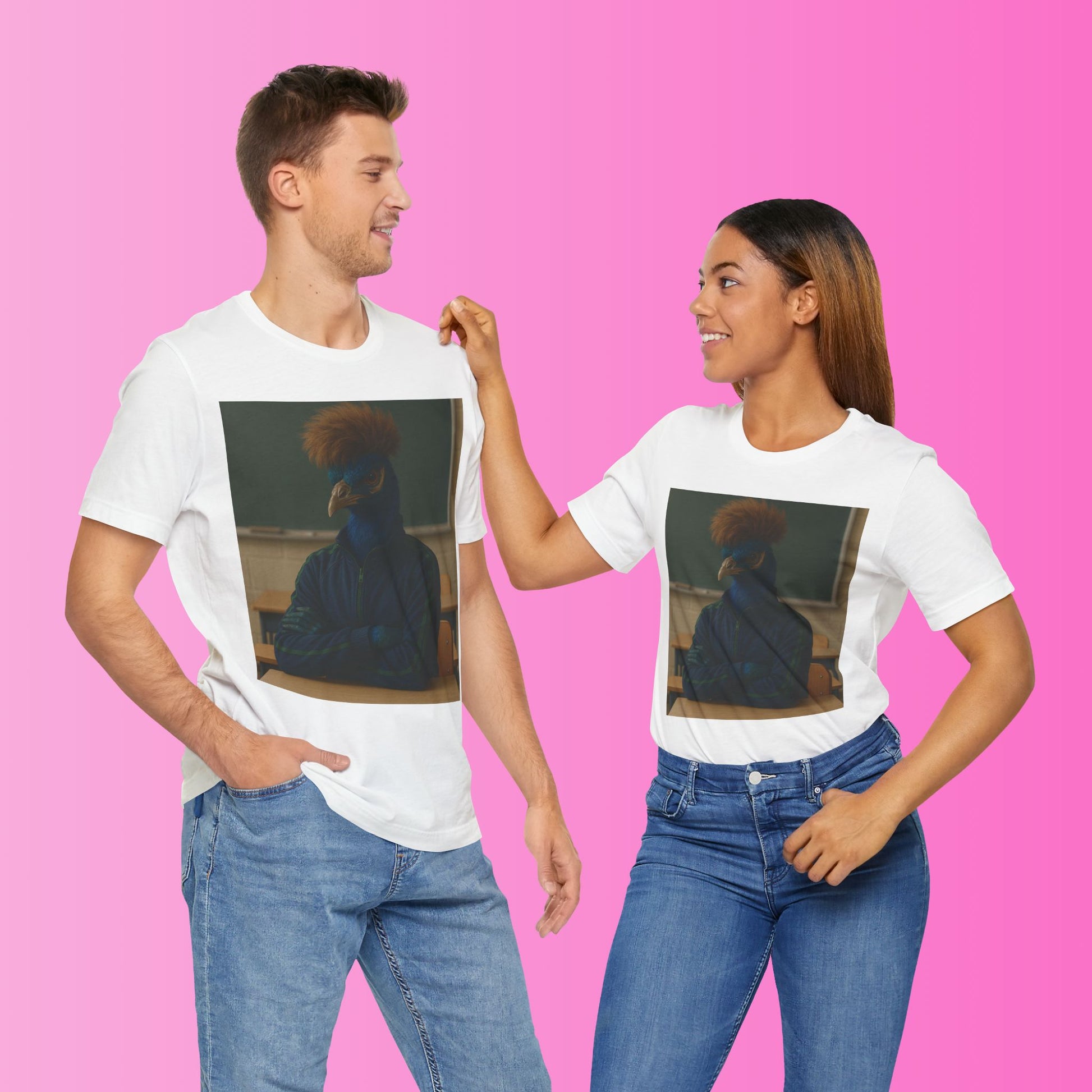 Furious Peacock Tee